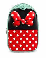Cute Bow School Backpack for Girls – Lightweight Nursery & Playgroup School Bag | Mint Green