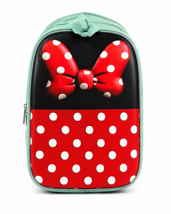 Cute Bow School Backpack for Girls – Lightweight Nursery & Playgroup School Bag | Mint Green