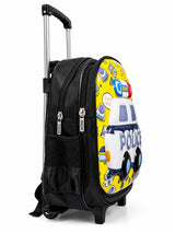 3D Police Car Trolley School Bag for Boys – Play Group to Nursery