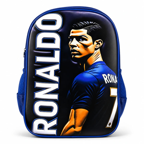 Ronaldo 3D School Bag for Boys – Play Group to Nursery Backpack